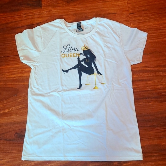 Grown Folk Motto Tops - Women's Libra Queen T-shirt